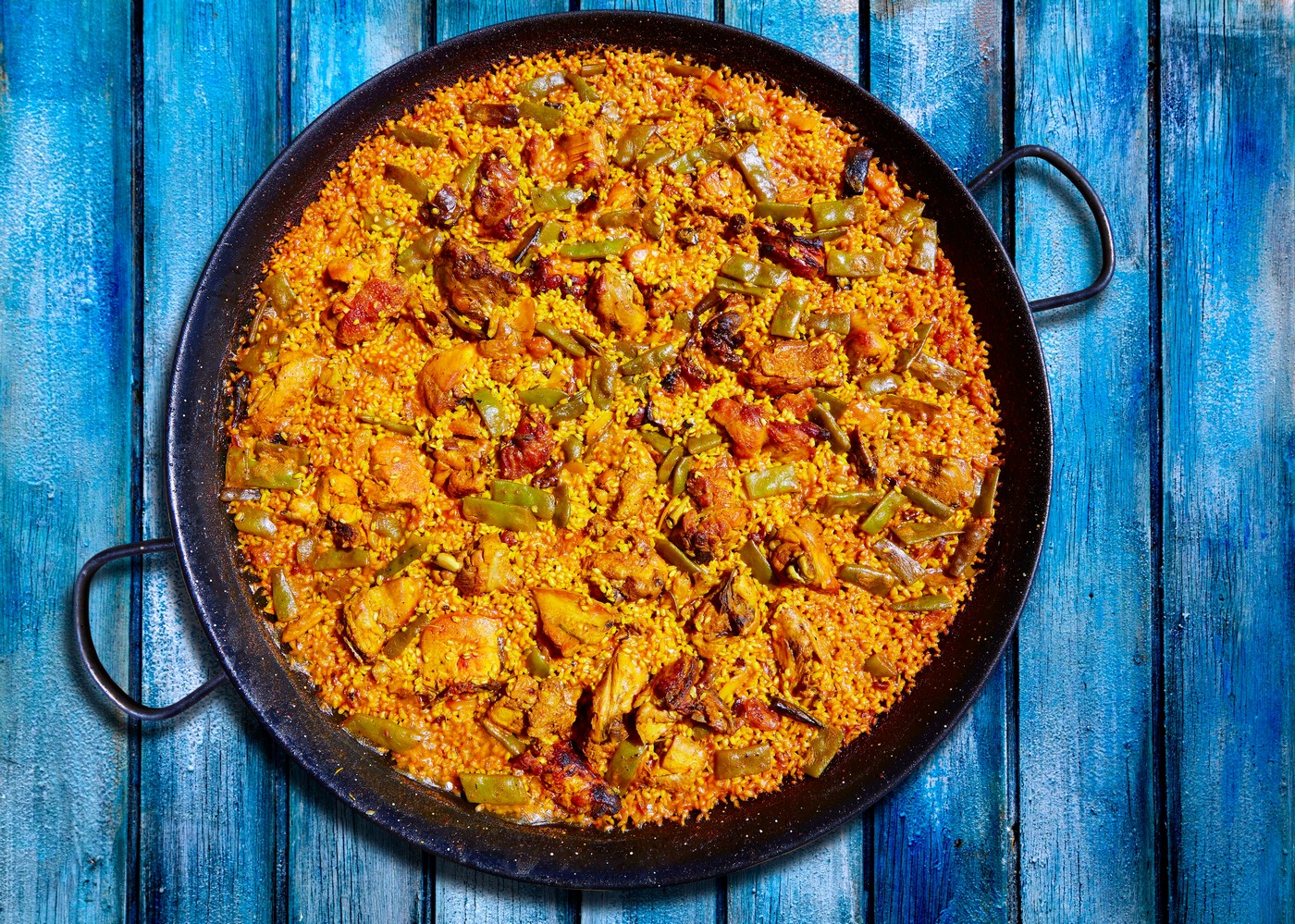 Paella ai frutti di mare